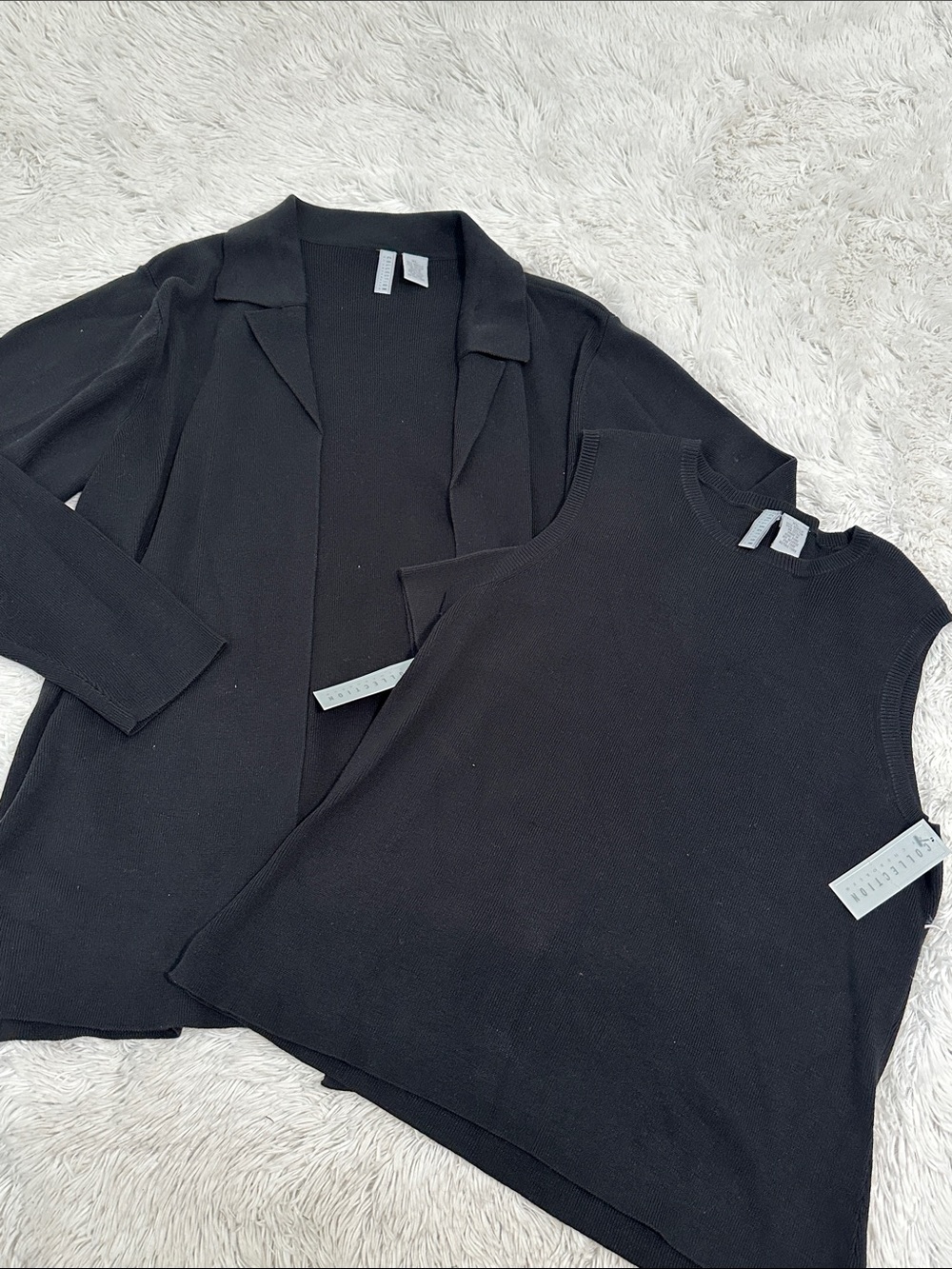 🥕 NWT Collection By Cherokee Cardigan Sweater Set